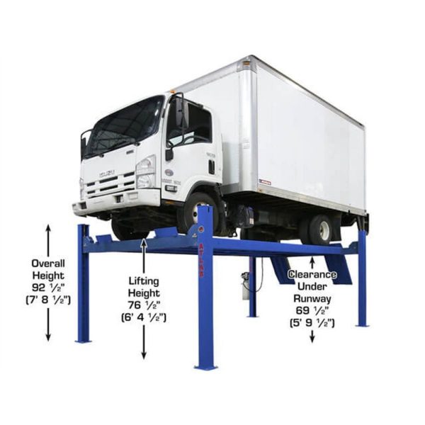 Atlas Platinum PVL14 ALI Certified 14,000 lb. Capacity 4-Post Lift - Image 5