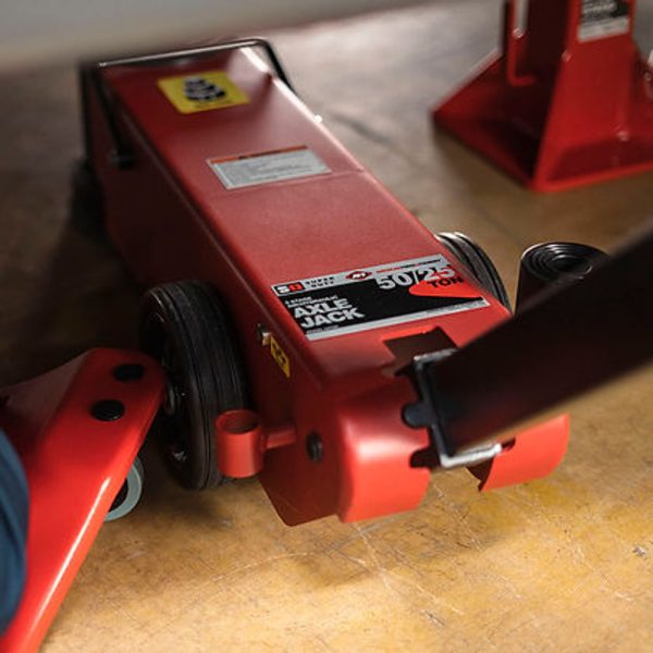 AFF 547SD 50/25 Ton 2 Stage Air/Hydraulic Axle Jack - Image 3