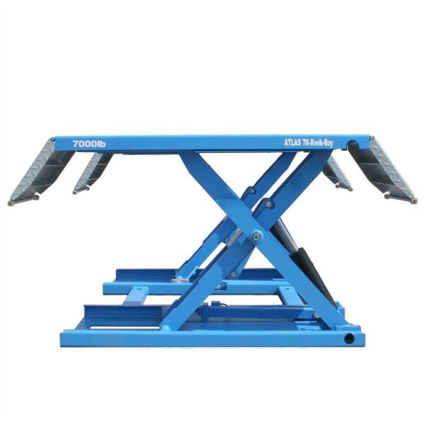 Atlas 7K-Kwik-Bay Portable Mid-Rise 7,000 lb. Capacity Scissor Lift - Image 6