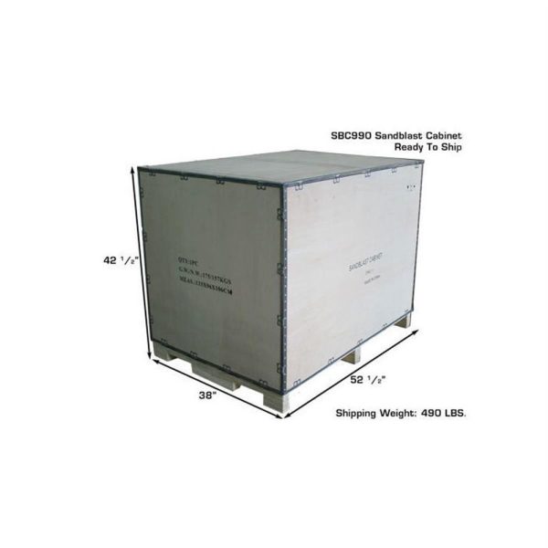 Atlas SBC990 Large Sandblast Cabinet with Vacuum - Image 3