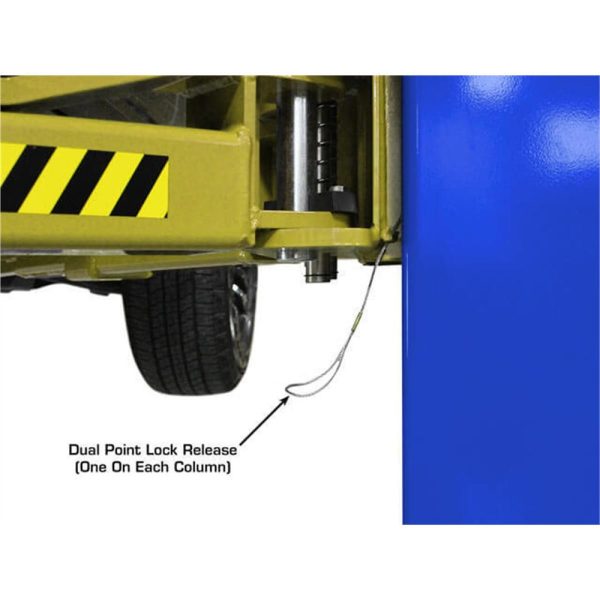 Atlas Platinum PVL9BP ALI Certified Commercial Baseplate 9,000 lb. Capacity 2-Post Lift - Image 5