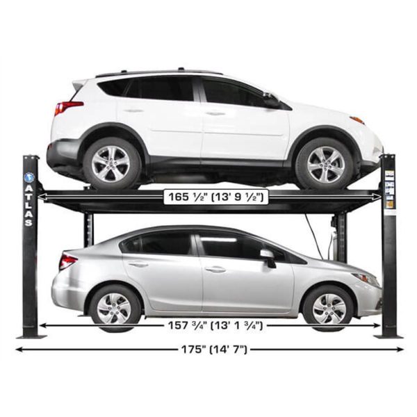 Atlas Apex 8 ALI Certified Hobbyist 8,000 lb. Capacity 4-Post Lift - Image 8