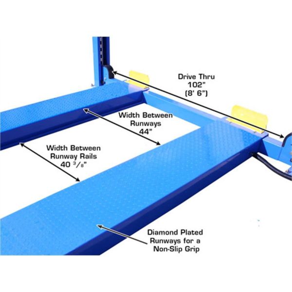 Atlas 414A Alignment Lift + RJ8 Rolling Jacks Combo - Image 6