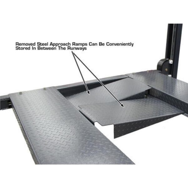 Atlas 408SL Super Deluxe Portable Hobbyist 8,000 lb. Capacity 4-Post Lift - Image 5