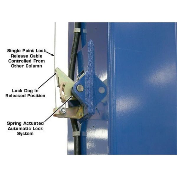 Atlas PV12PX Commercial Grade Overhead 12,000 lb. Capacity 2-Post Lift - Image 5