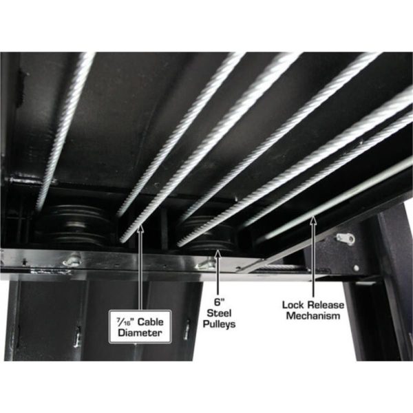 Atlas Apex 9 ALI Certified 9,000 lb. Capacity 4-Post Lift - Image 7