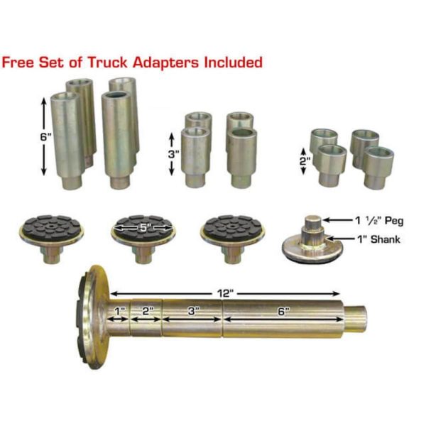 Atlas BP12000X Commercial Grade Baseplate 12,000 lb. Capacity 2-Post Lift - Image 9