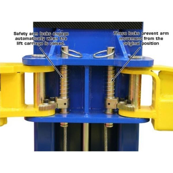 Atlas PV10PX Commercial Grade Overhead 10,000 lb. Capacity 2-Post Lift - Image 10