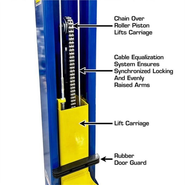 Atlas XH-TPO-9 9,000 lb. Capacity Overhead 2-Post Lift - Image 5