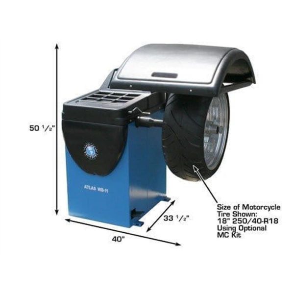 Atlas Equipment TC289 + WB11 Deluxe Motorcycle Combo - Image 7