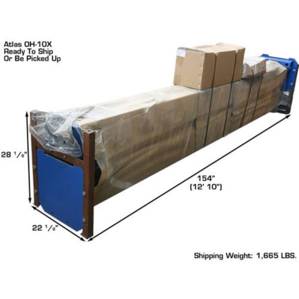 Atlas OHX10000X Commercial Grade Extra Tall 10,000 lb. Capacity 2-Post Lift - Image 9