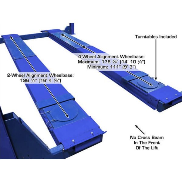 Atlas Platinum PVL14OF-EXT Alignment Lift + RJ7000 Rolling Jacks ALI Certified Combo - Image 11
