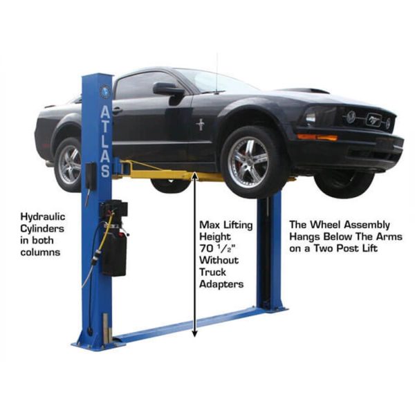 Atlas BP8000 8,000 lb Capacity Baseplate 2-Post Lift - Image 9