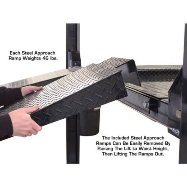 Atlas PRO8000EXT 4 Post Lift + RJ35 Sliding Jacks Combo - Image 14