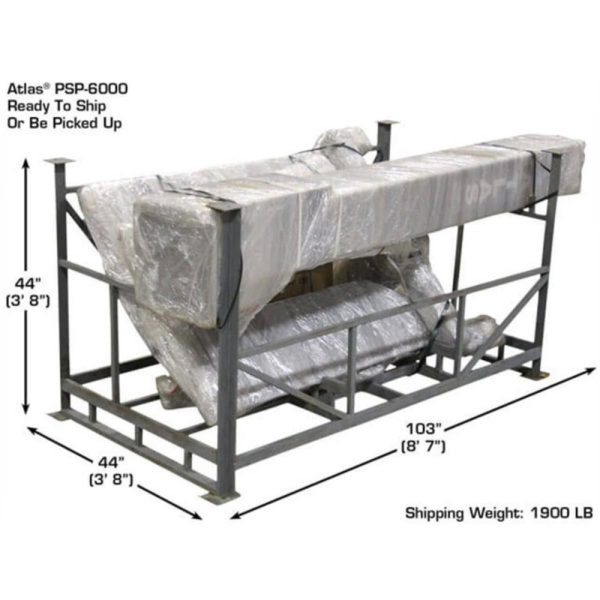 Atlas PSP-6000 6,000 lb. Capacity Portable Single Post Lift - Image 6