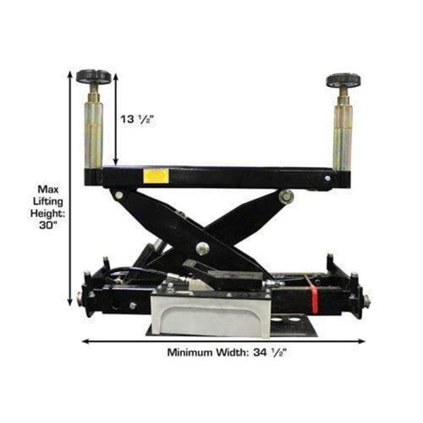 Atlas PX16A Scissor Alignment Lift and RJ8 Rolling Jacks Combo - Image 10