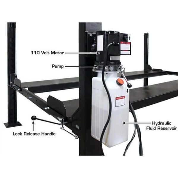 Atlas Apex 8 ALI Certified Hobbyist 8,000 lb. Capacity 4-Post Lift - Image 11