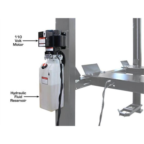 Atlas Apex 9 ALI Certified 9,000 lb. Capacity 4-Post Lift - Image 12