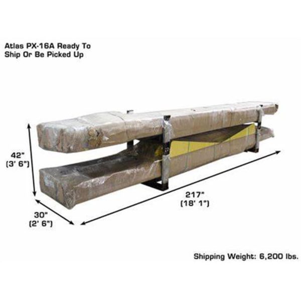 Atlas PX16A Scissor Alignment Lift and RJ8 Rolling Jacks Combo - Image 11