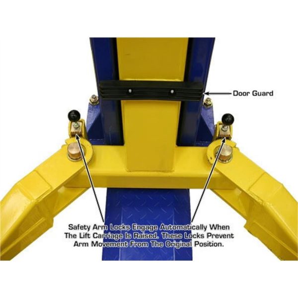 Atlas 9KBPX Baseplate 9,000 lb. Capacity 2-Post Lift - Image 9