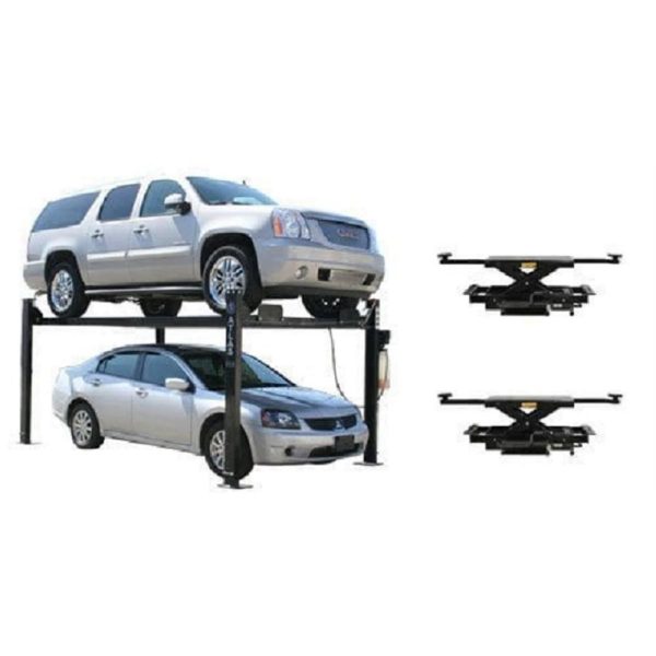 Atlas PRO8000EXT 4 Post Lift + RJ35 Sliding Jacks Combo