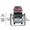 Atlas Garage PRO9000 Extra Tall/Extra Wide Portable Heavy Duty 9,000 lb. Capacity 4-Post Lift - Image 10