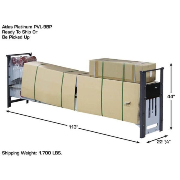 Atlas Platinum PVL9BP ALI Certified Commercial Baseplate 9,000 lb. Capacity 2-Post Lift - Image 9