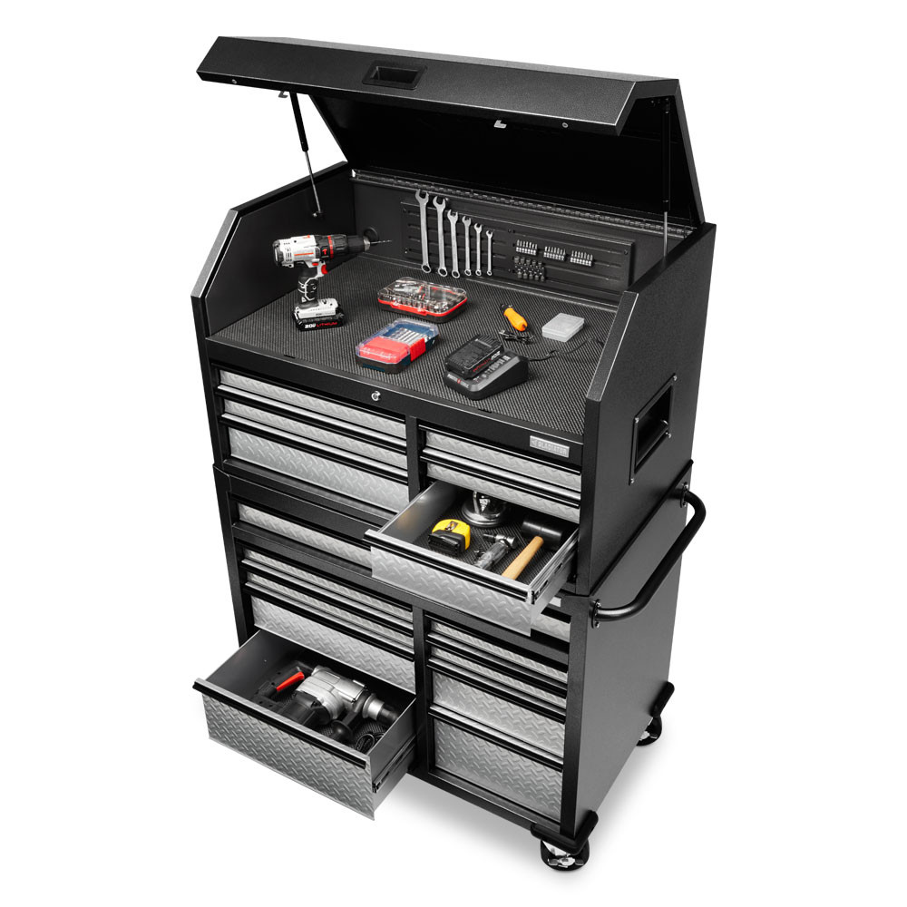 Gladiator 15 Drawer Mobile Tool Chest Combo 5 Gladiator 15 Drawer Mobile Tool Chest Combo - Image 5