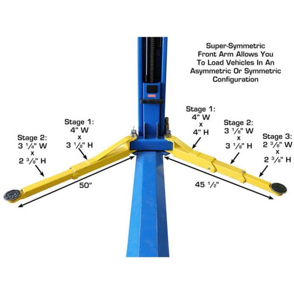 Atlas BP8000 8,000 lb Capacity Baseplate 2-Post Lift - Image 16