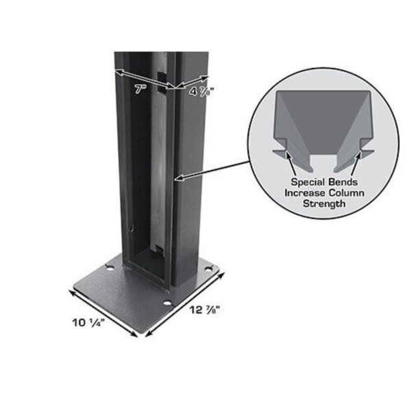 Atlas 408SL Super Deluxe Portable Hobbyist 8,000 lb. Capacity 4-Post Lift - Image 12