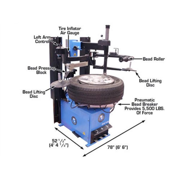 Atlas TC229 Tire Changer w/Dual Arms - Image 9