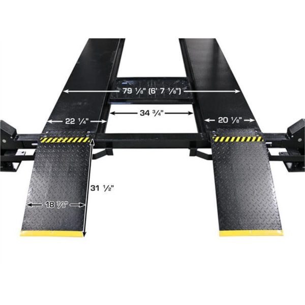 Atlas Apex 9 ALI Certified 9,000 lb. Capacity 4-Post Lift - Image 14