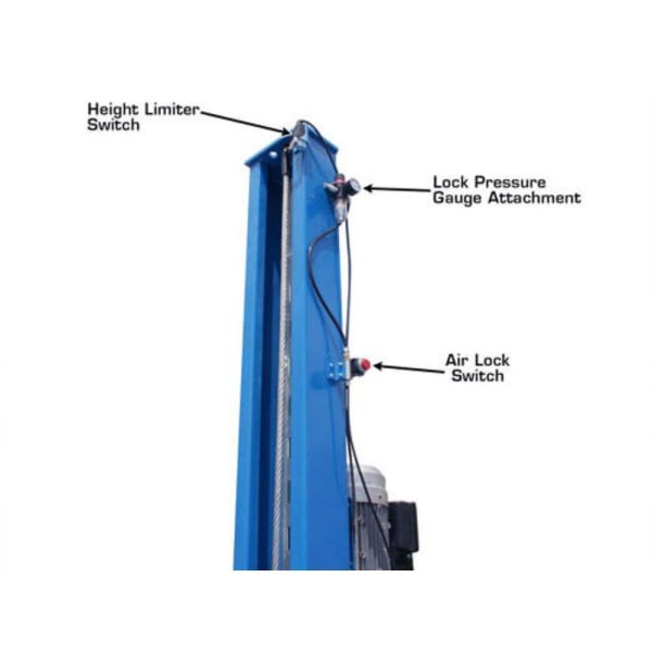 Atlas Equipment 412A Alignment Lift + RJ6 Rolling Jacks Combo - Image 10