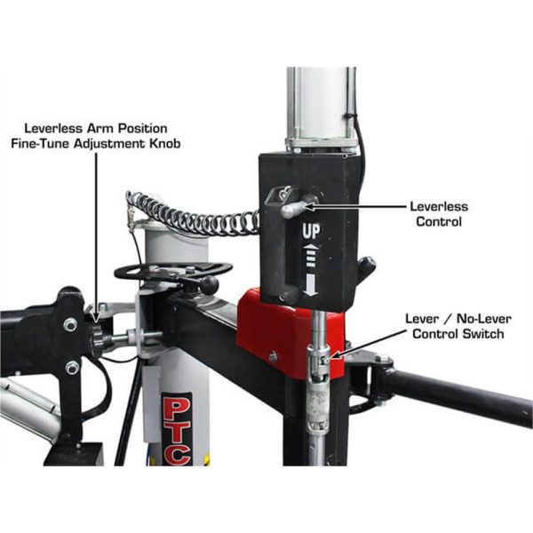 Atlas Platinum PTC500 Center Post Tire Changer w/Adapters - Image 5