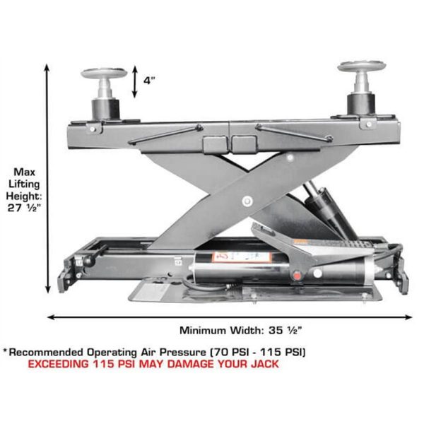 Atlas Platinum ALI Certified 7,000 LB Rolling Jack - Image 6