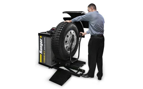 Ranger RB24T SuperDuty Truck Wheel Balancer with DriveCheck Technology - Yellow/Gray - Image 5