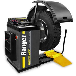 Ranger RB24T SuperDuty Truck Wheel Balancer with DriveCheck Technology - Yellow/Gray