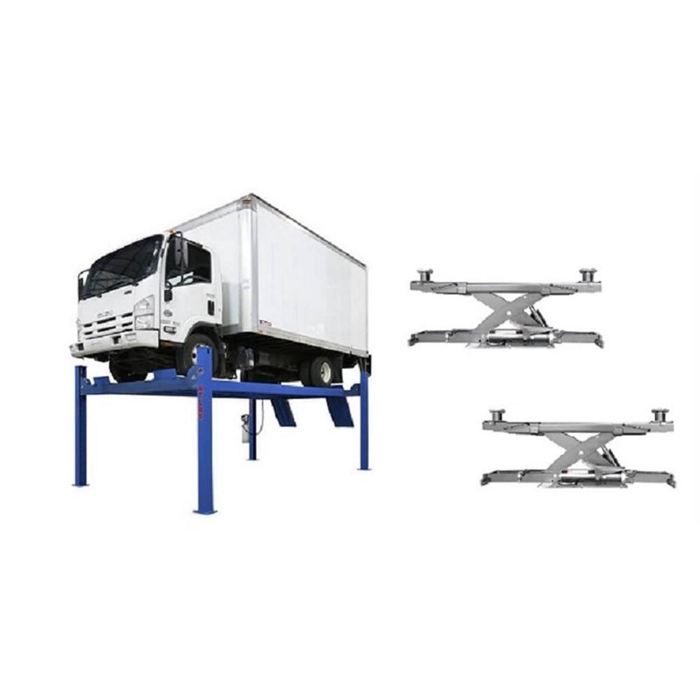 Atlas Platinum PVL14 4-Post Lift + RJ7000 Rolling Jacks ALI Certified Combo 1 Atlas Platinum PVL14 4-Post Lift + RJ7000 Rolling Jacks ALI Certified Combo