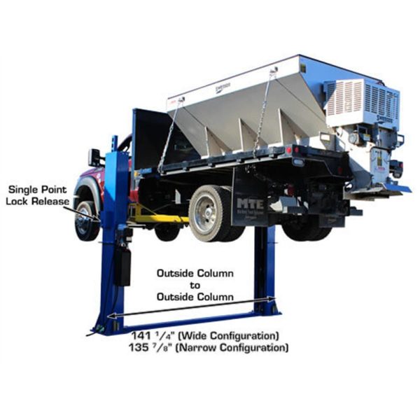 Atlas BP12000X Commercial Grade Baseplate 12,000 lb. Capacity 2-Post Lift - Image 18