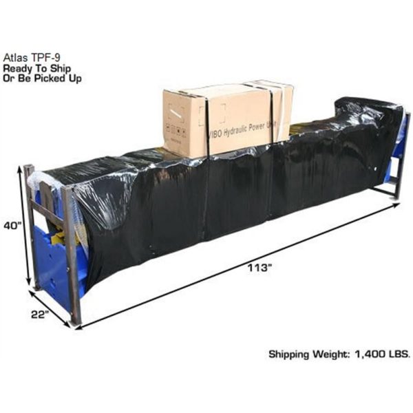 Atlas XH-TPF-9 9,000 lb. Capacity Baseplate 2-Post Lift - Image 11