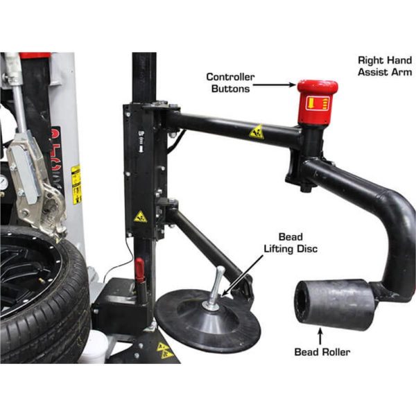 Atlas Platinum PTC500 Center Post Tire Changer w/Adapters - Image 9