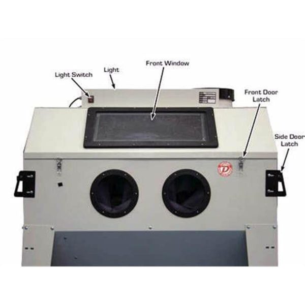 Atlas SBC420 Standard Sandblast Cabinet with Vacuum - Image 9
