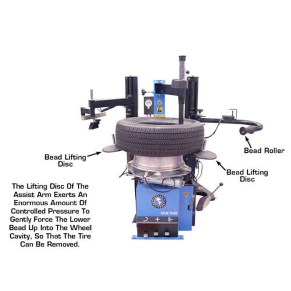 Atlas TC229 Tire Changer w/Dual Arms - Image 12