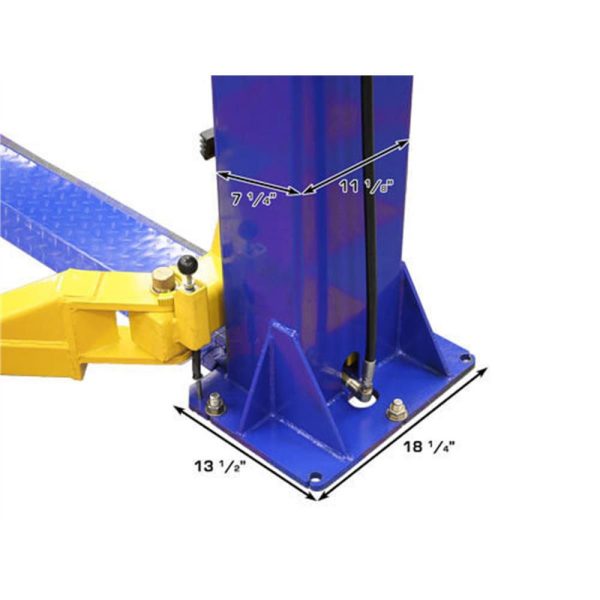 Atlas 9KBPX Baseplate 9,000 lb. Capacity 2-Post Lift - Image 12