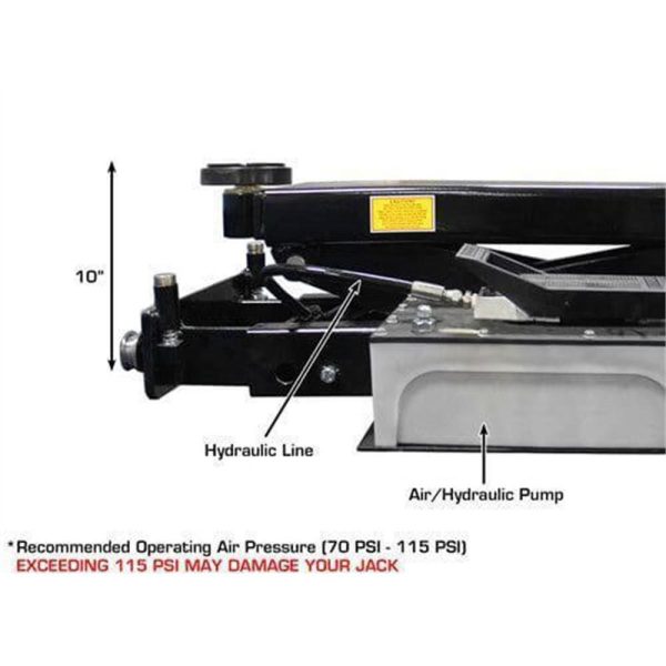 Atlas PX16A Scissor Alignment Lift and RJ8 Rolling Jacks Combo - Image 17