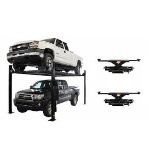 Atlas PRO8000EXT-L 4 Post Lift + RJ35 Sliding Jacks Combo