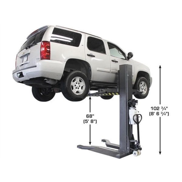 Atlas PSP-6000 6,000 lb. Capacity Portable Single Post Lift - Image 9