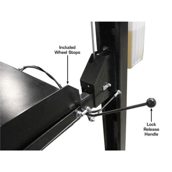 Atlas Apex 8 ALI Certified Hobbyist 8,000 lb. Capacity 4-Post Lift - Image 14