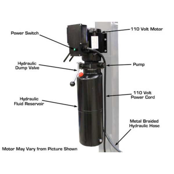 Atlas PRO8000EXT 4 Post Lift + RJ35 Sliding Jacks Combo - Image 21