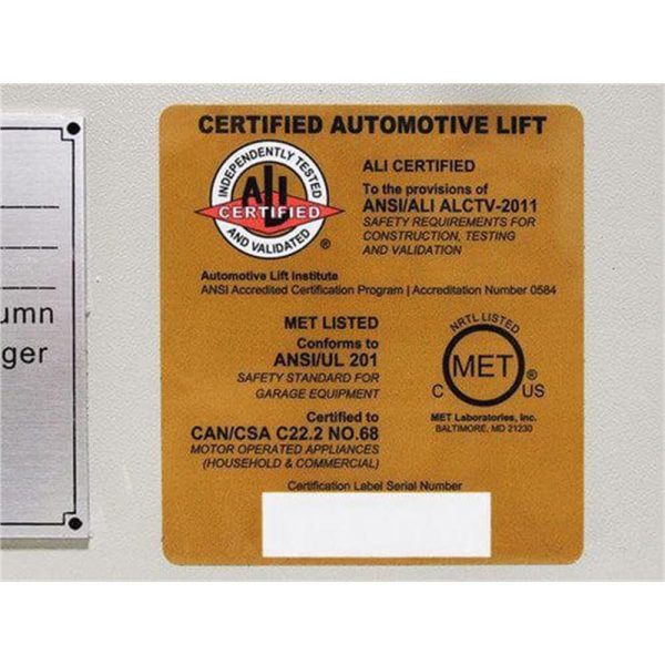 Atlas ALI Certified Battery Powered Mobile Column Lift System 66,000 Lb. Capacity (Set of 4) - Image 6